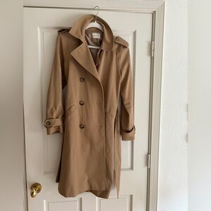 Sezane Tan Trench Coat